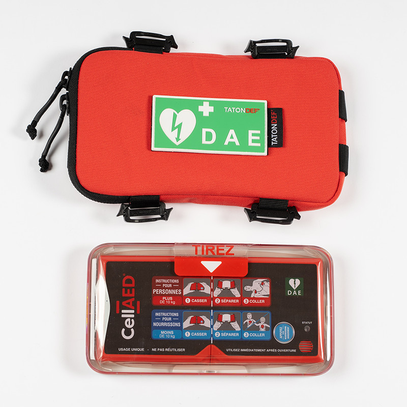 Housse transport 4 saisons pour défibrillateur Tatondef "CellAED"