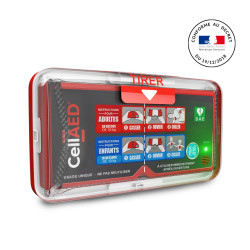 Défibrillateur Ultra Portable, Léger, Facile à utiliser et transporter