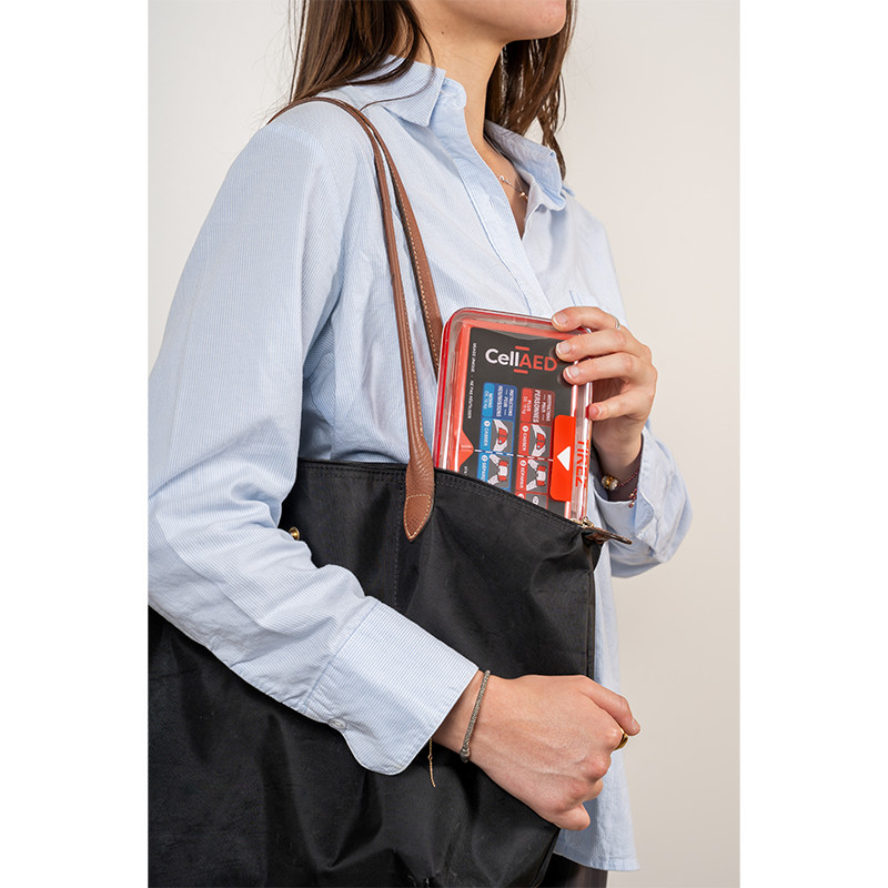 Défibrillateur Ultra Portable, Léger, Facile à utiliser et transporter