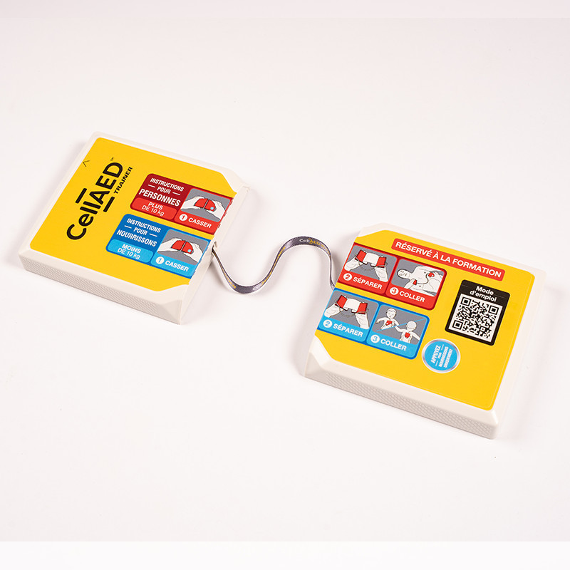 Défibrillateur de formation ultra léger et compact-CellAED